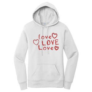 Love Love Love Women's Pullover Hoodie