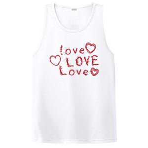 Love Love Love PosiCharge Competitor Tank