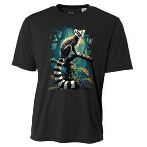 Lemurs Lemur Cooling Performance Crew T-Shirt