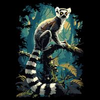 Lemurs Lemur Cooling Performance Crew T-Shirt
