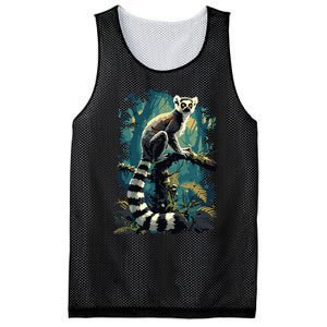 Lemurs Lemur Mesh Reversible Basketball Jersey Tank