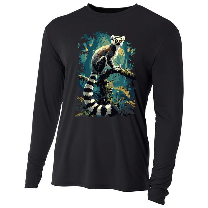 Lemurs Lemur Cooling Performance Long Sleeve Crew