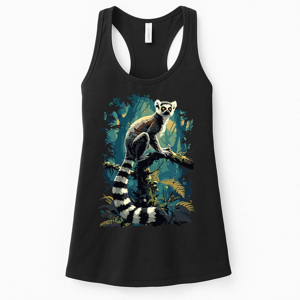 Lemurs Lemur Womens Tank Top