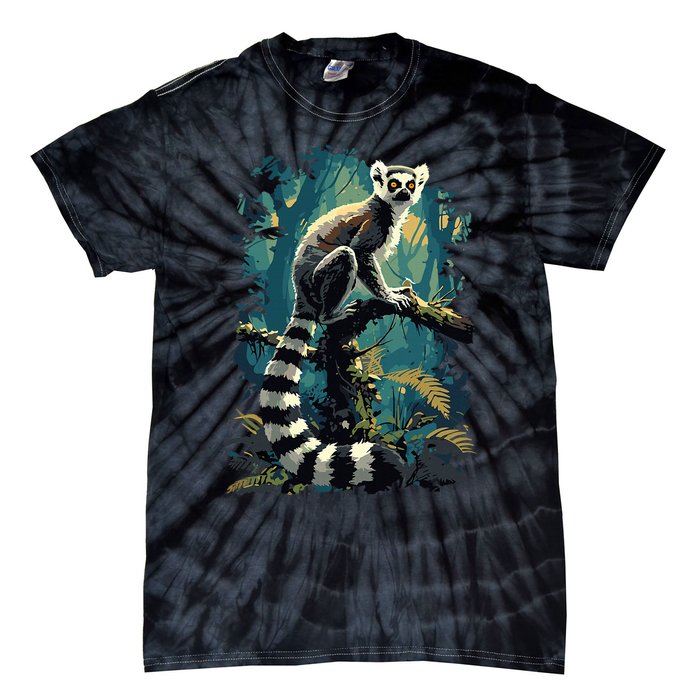 Lemurs Lemur Tie-Dye T-Shirt