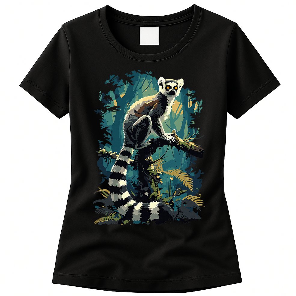 Lemurs Lemur Womens T-Shirt