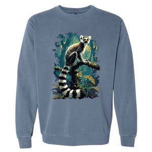 Lemurs Lemur Garment-Dyed Sweatshirt