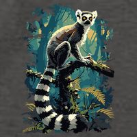 Lemurs Lemur Vector Backpack