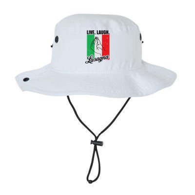 Live Laugh Lasagna Funny Italian Lasagna Lover Legacy Cool Fit Booney Bucket Hat