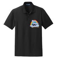 Live Laugh Lesbian Rainbow Flag LGBT Best Gifts Dry Zone Grid Polo