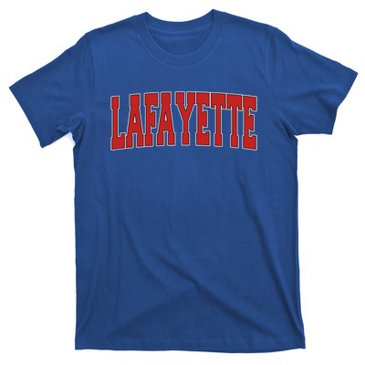 Lafayette La Louisiana Varsity Style Usa Vintage Sports Gift T-Shirt