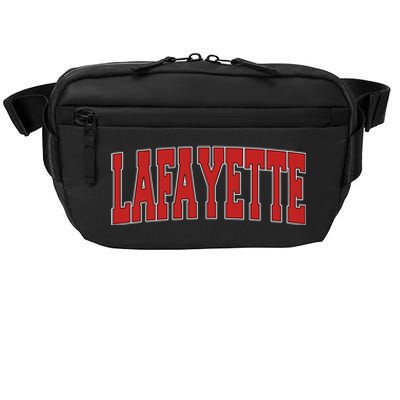 Lafayette La Louisiana Varsity Style Usa Vintage Sports Gift Crossbody Pack