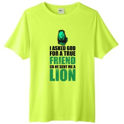 Lion Lioness Lion Pride E Lion E King Of Beasts Lion Cool Gift Tall Fusion ChromaSoft Performance T-Shirt