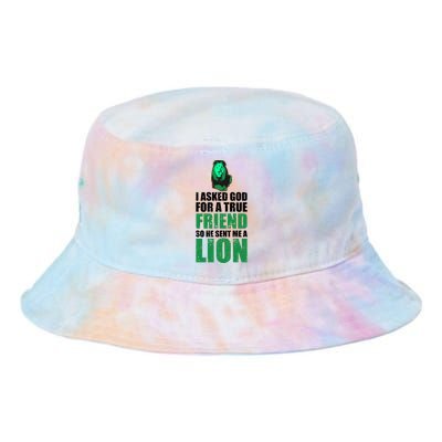 Lion Lioness Lion Pride E Lion E King Of Beasts Lion Cool Gift Tie Dye Newport Bucket Hat