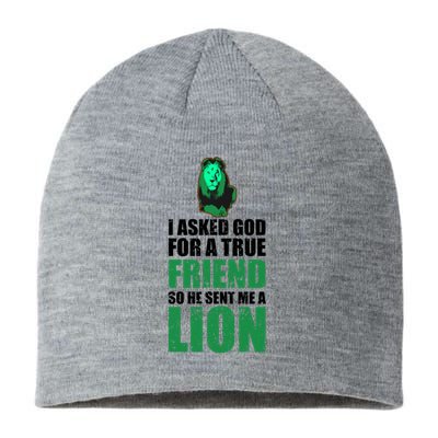 Lion Lioness Lion Pride E Lion E King Of Beasts Lion Cool Gift Sustainable Beanie