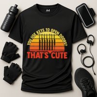 Locksmith Locksmithing Lock Picking Key Maker Lock Picker Performance Shirt