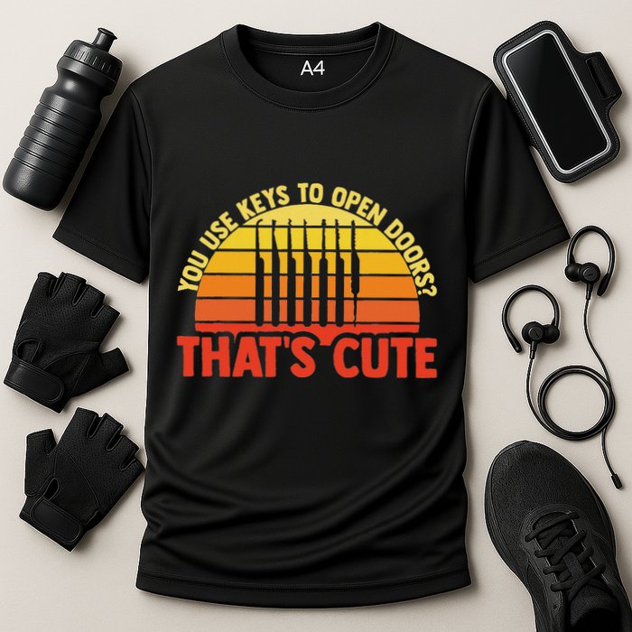 Locksmith Locksmithing Lock Picking Key Maker Lock Picker Performance Shirt