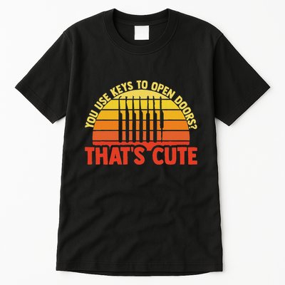Locksmith Locksmithing Lock Picking Key Maker Lock Picker Tall T-Shirt