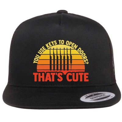 Locksmith Locksmithing Lock Picking Key Maker Lock Picker Flatbill Hat