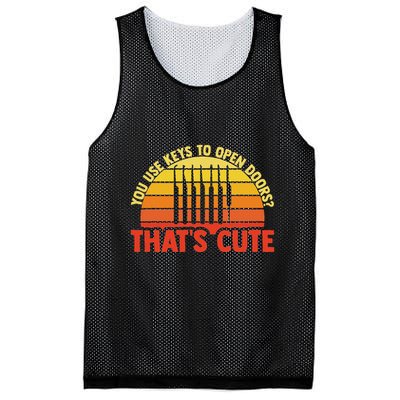 Locksmith Locksmithing Lock Picking Key Maker Lock Picker Mesh Reversible Basketball Jersey Tank
