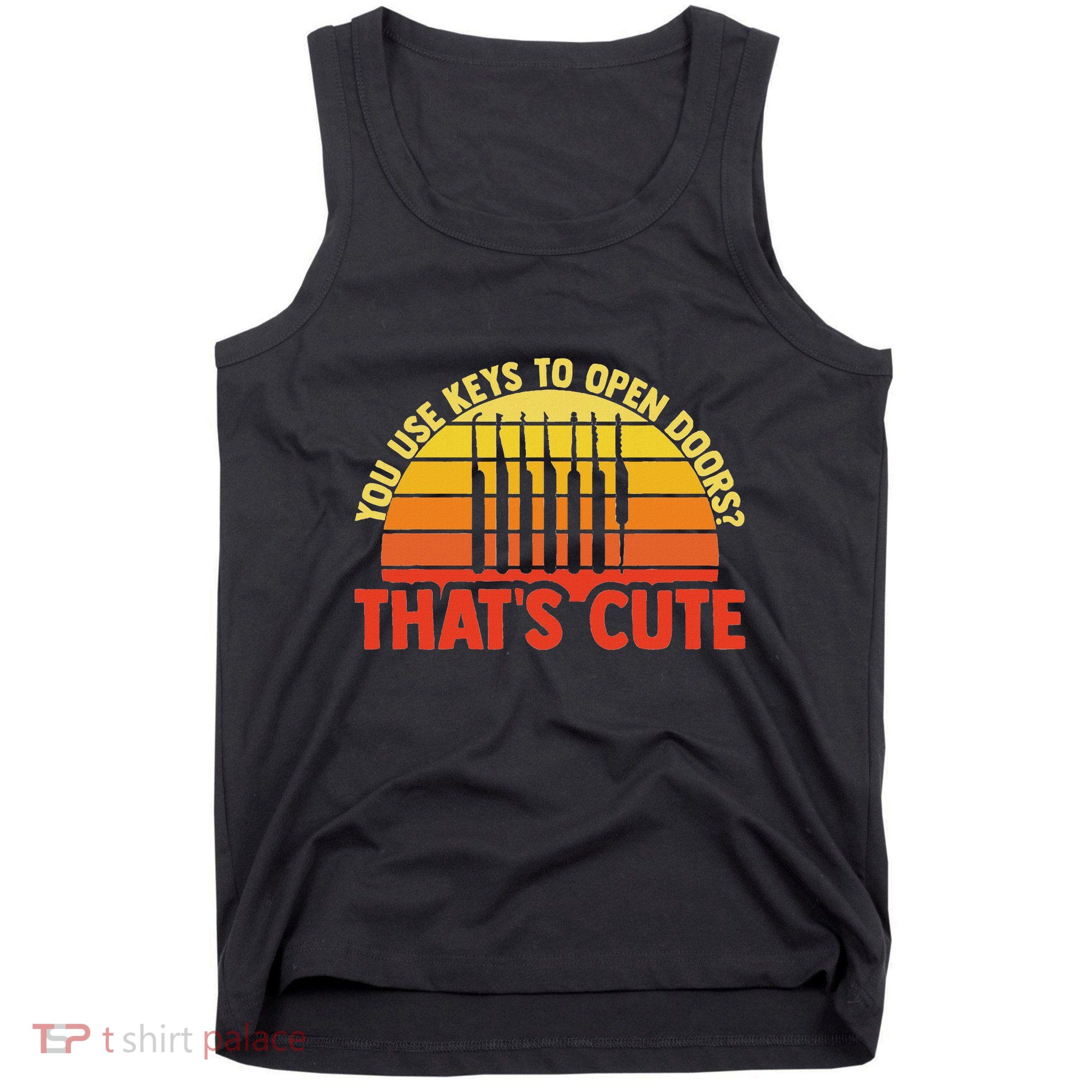 Locksmith Locksmithing Lock Picking Key Maker Lock Picker Tank Top
