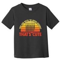 Locksmith Locksmithing Lock Picking Key Maker Lock Picker Toddler T-Shirt