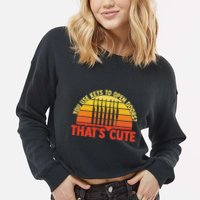 Locksmith Locksmithing Lock Picking Key Maker Lock Picker Cropped Pullover Crew
