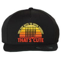 Locksmith Locksmithing Lock Picking Key Maker Lock Picker Wool Snapback Cap