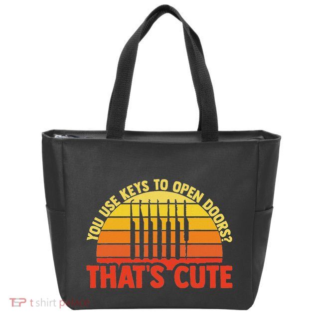 Locksmith Locksmithing Lock Picking Key Maker Lock Picker Zip Tote Bag