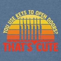 Locksmith Locksmithing Lock Picking Key Maker Lock Picker Garment-Dyed Sweatshirt