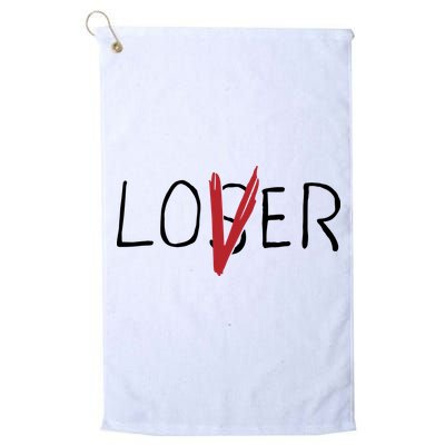 Loser Lover Golf Towel