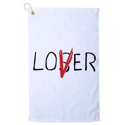 Loser Lover Platinum Collection Golf Towel