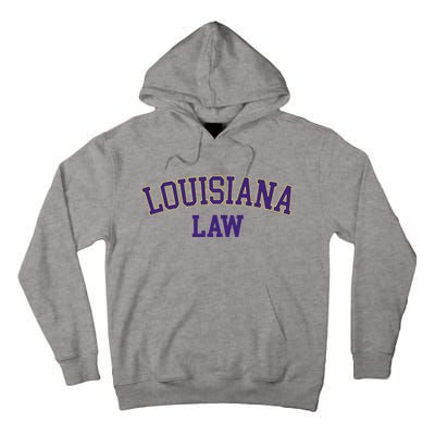 Louisiana Law Louisiana Bar Graduate Gift Lawyer College Tall Hoodie