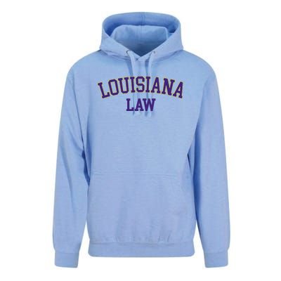 Louisiana Law Louisiana Bar Graduate Gift Lawyer College Unisex Surf Hoodie