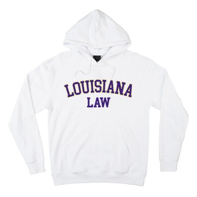 Louisiana Law Louisiana Bar Graduate Gift Lawyer College Hoodie