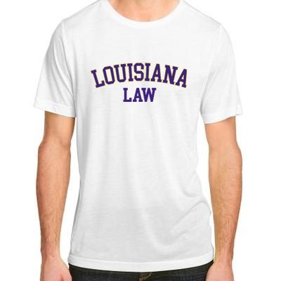 Louisiana Law Louisiana Bar Graduate Gift Lawyer College Adult ChromaSoft Performance T-Shirt