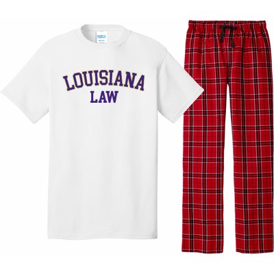 Louisiana Law Louisiana Bar Graduate Gift Lawyer College Pajama Set