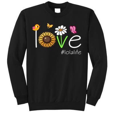 Love Lola Life Cute Matching Family Sweatshirt