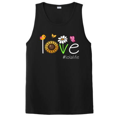 Love Lola Life Cute Matching Family PosiCharge Competitor Tank