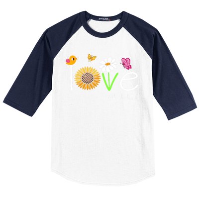 Love Lola Life Cute Matching Family Baseball Sleeve Shirt