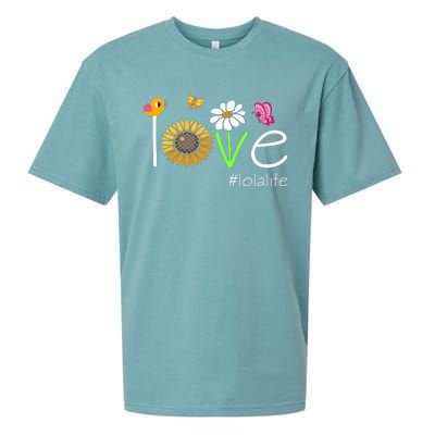 Love Lola Life Cute Matching Family Sueded Cloud Jersey T-Shirt