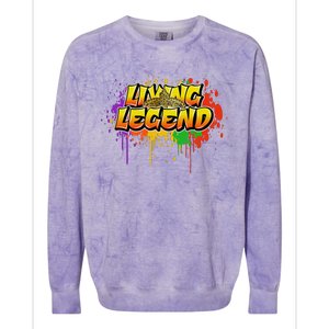 Living Legend Colorblast Crewneck Sweatshirt