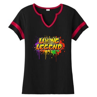 Living Legend Ladies Halftime Notch Neck Tee