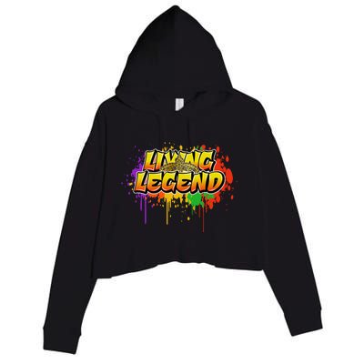 Living Legend Crop Fleece Hoodie