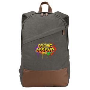 Living Legend Cotton Canvas Backpack