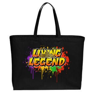 Living Legend Cotton Canvas Jumbo Tote