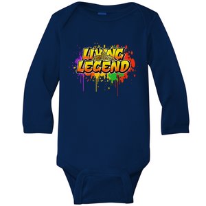 Living Legend Baby Long Sleeve Bodysuit