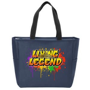 Living Legend Zip Tote Bag