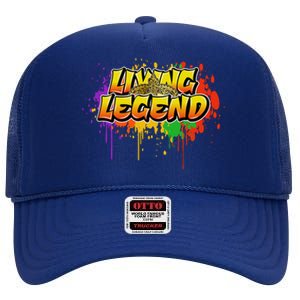 Living Legend High Crown Mesh Back Trucker Hat