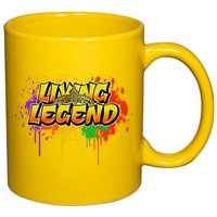 Living Legend 11oz C Handle Ceramic Mug