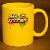 Living Legend 11oz C Handle Ceramic Mug